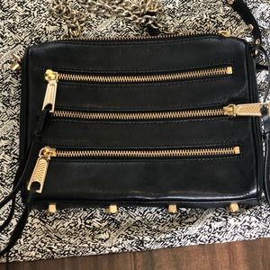 Rebecca Minkoff mini 5 zip crossbody